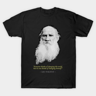 Leo Tolstoy Quote T-Shirt